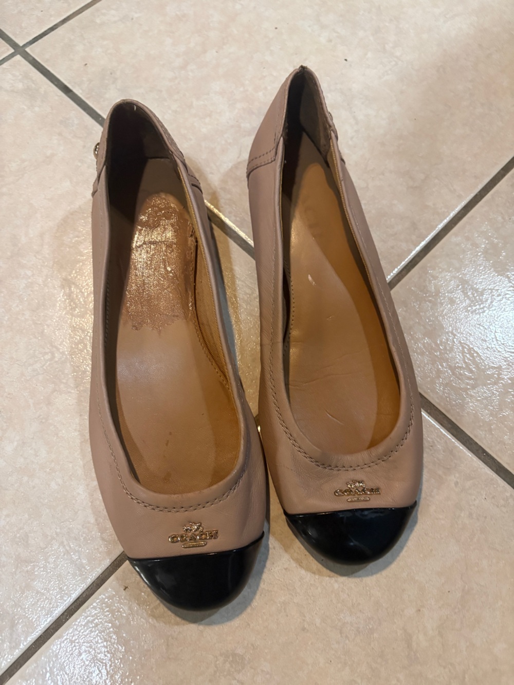 Coach Ballet Flats Sz 6.5 *READ - Free with purchase!*